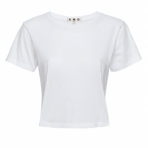 AMO Babe Tee - White - Size Medium